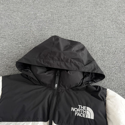 Chamarra The North Face Nuptse Blanca — capucha