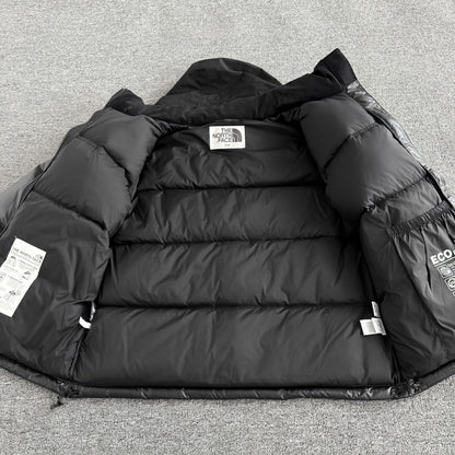 Chamarra The North Face Nuptse con Capucha Negra — interior