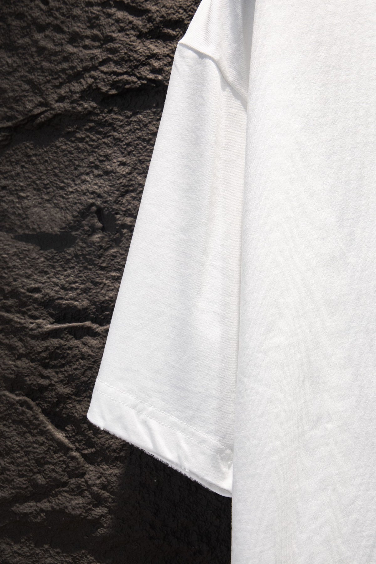 Playera Chrome Hearts Herradura y CH de Pedrería Azul Blanca — manga